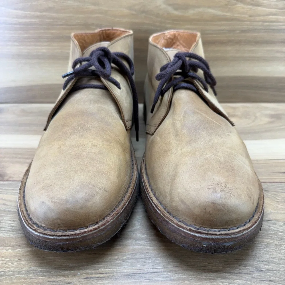 Astorflex Desert Chukka Boot Mens 10 EU 43 Tan Nubuck Leather Old Money Casual